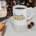 Motivational Ceramic Mug — "CEO Building My Legacy" Gold Script (11oz, 15oz)