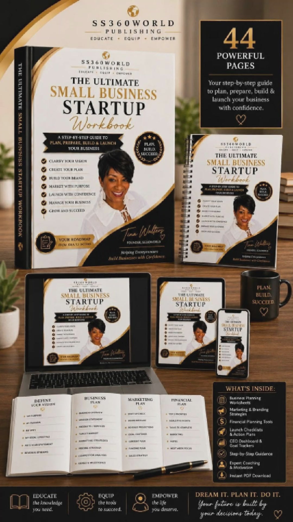 SS360WORLD Success Series: The Ultimate Small Business Startup Workbook